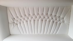 Head Panel with Fan Tuft Design