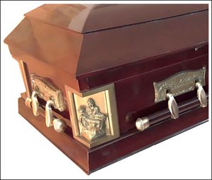 Casket Model Comfort Corner Detail