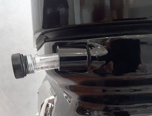 Memory Tube in Casket Corner