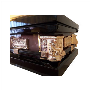 Casket Dukes Corner Detail